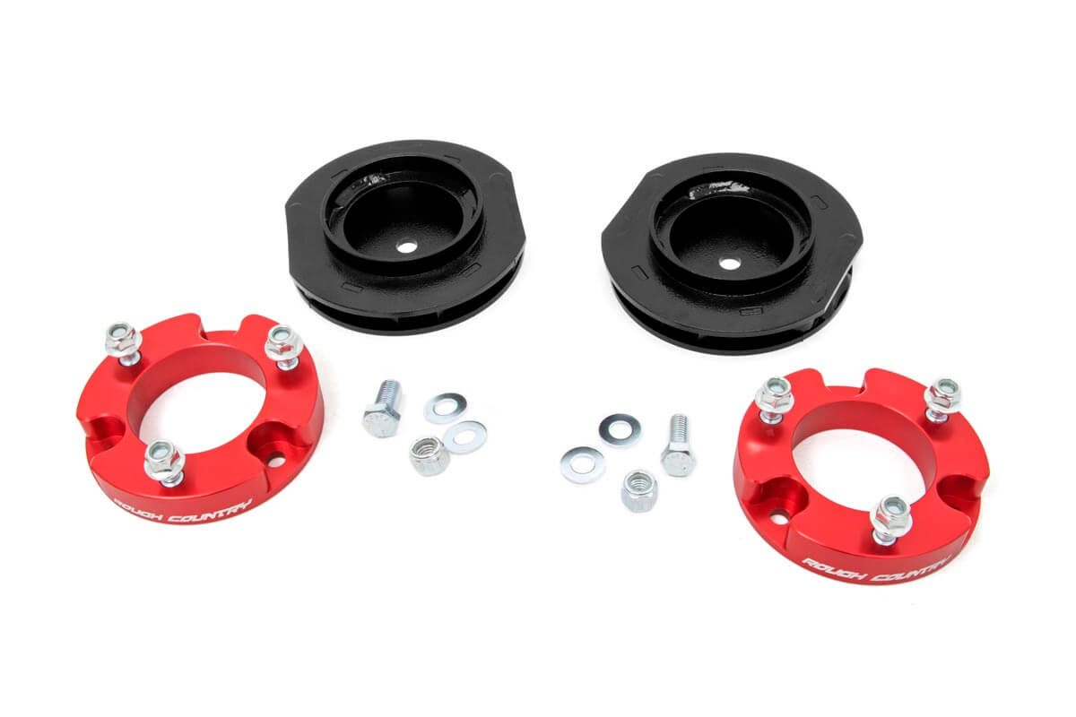Rough Country 2-Inch Lift Kit for 2003–2009 Toyota 4Runner 4WD — Red