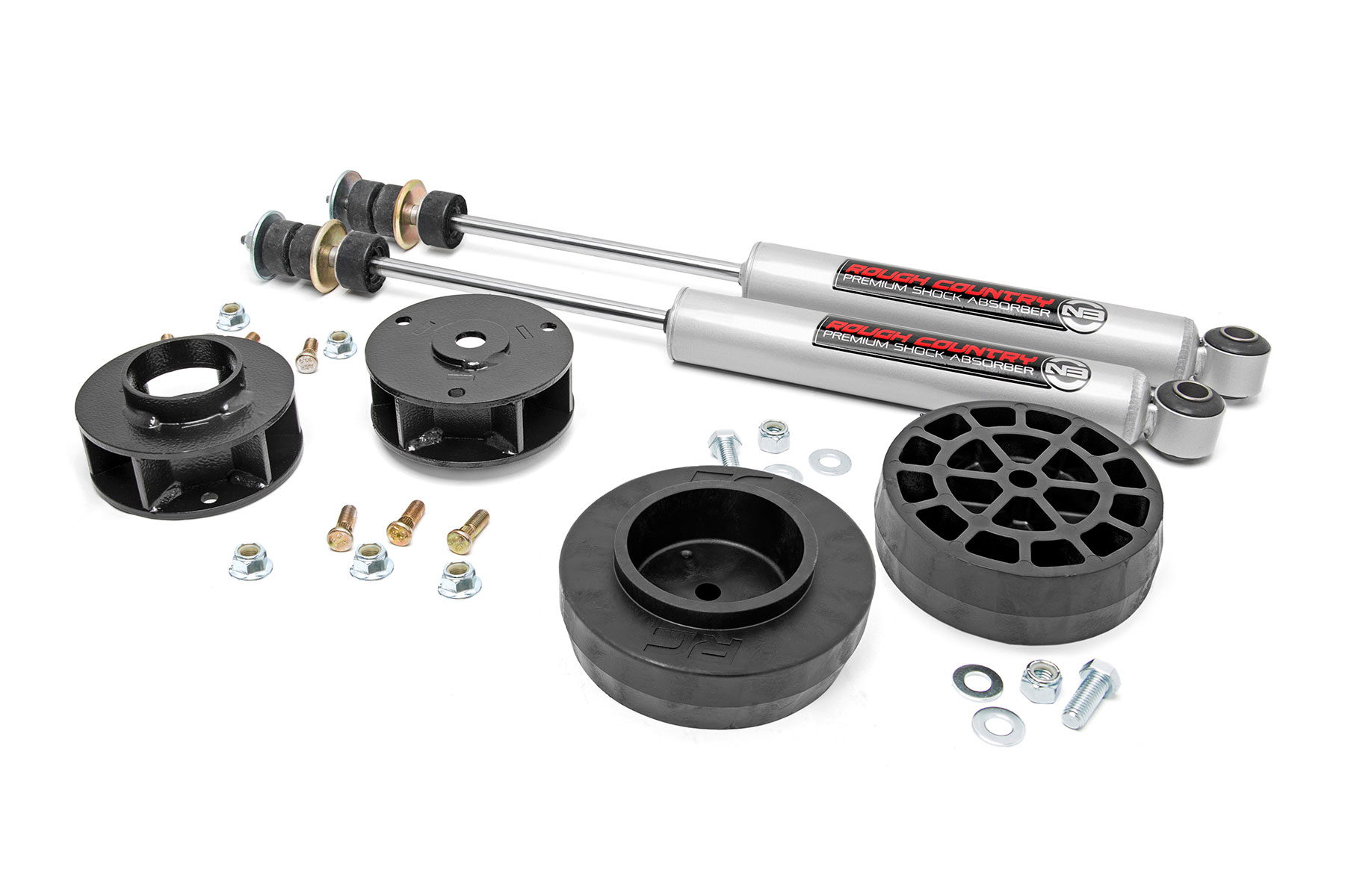 Rough Country 3-Inch Lift Kit with N3 Rear Shocks for 2010-2024 Toyota 4Runner
