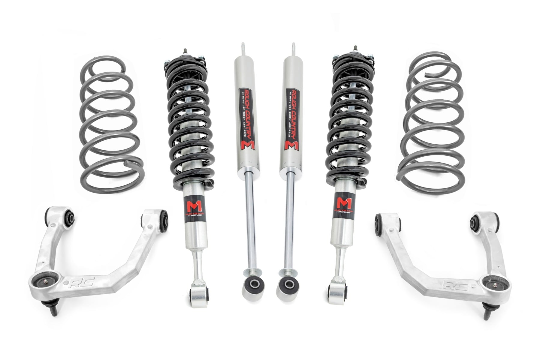 Rough Country 3-Inch Lift Kit with M1 Shocks for 2010–2024 Toyota 4Runner 4WD