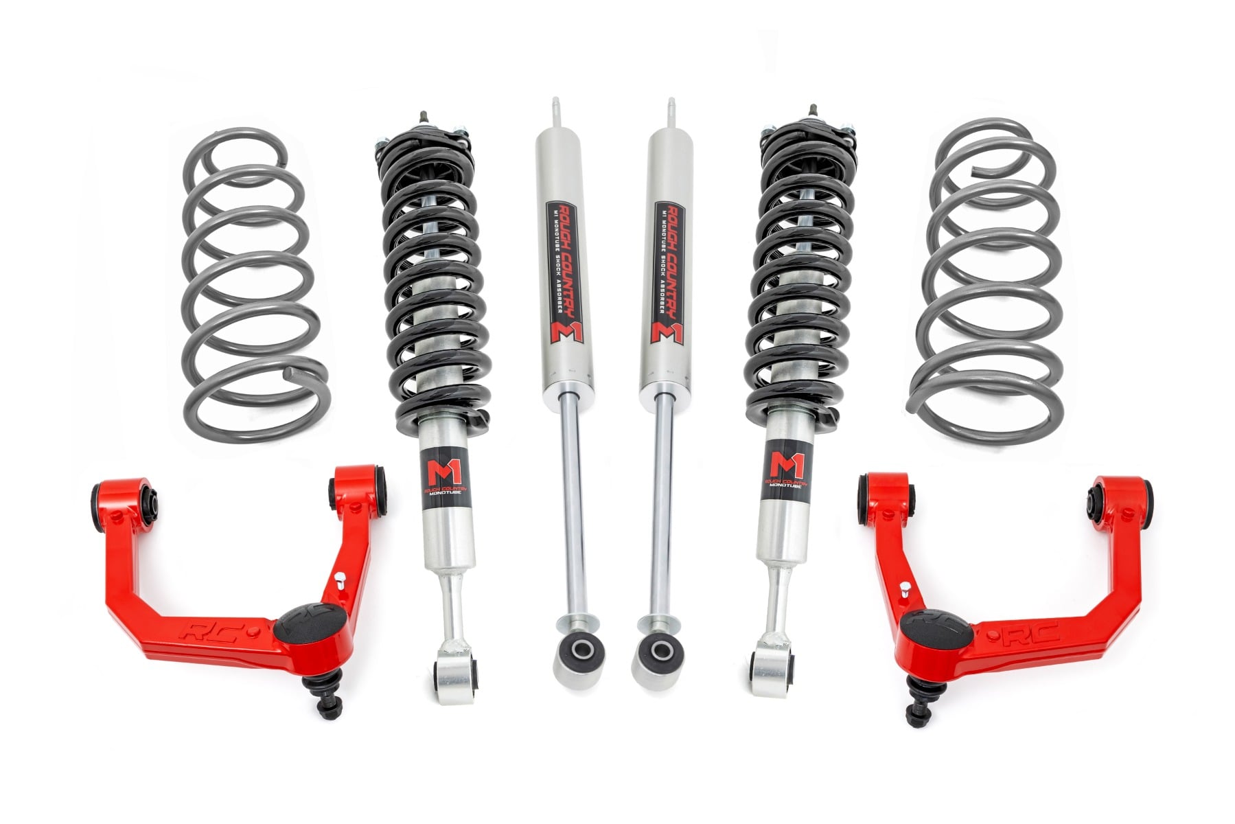 Rough Country 3-Inch Lift Kit with M1 Shocks for 2010-2024 Toyota 4Runner 4WD