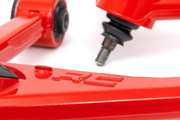 Red Forged Upper Control Arms for Toyota Tundra (2007–2021), view 3, Rough Country 76700RED
