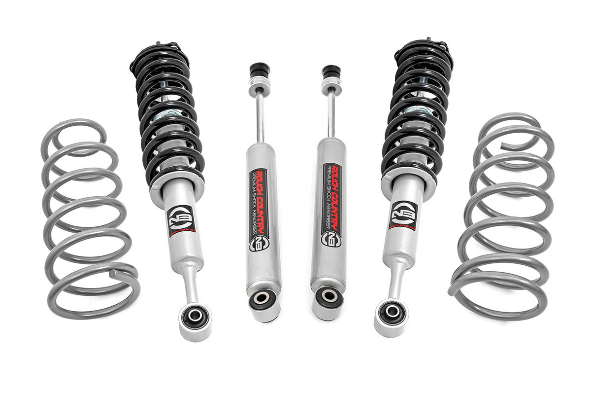 Rough Country 2-Inch Lift Kit with N3 Shocks for 2010–2024 Toyota 4Runner 4WD