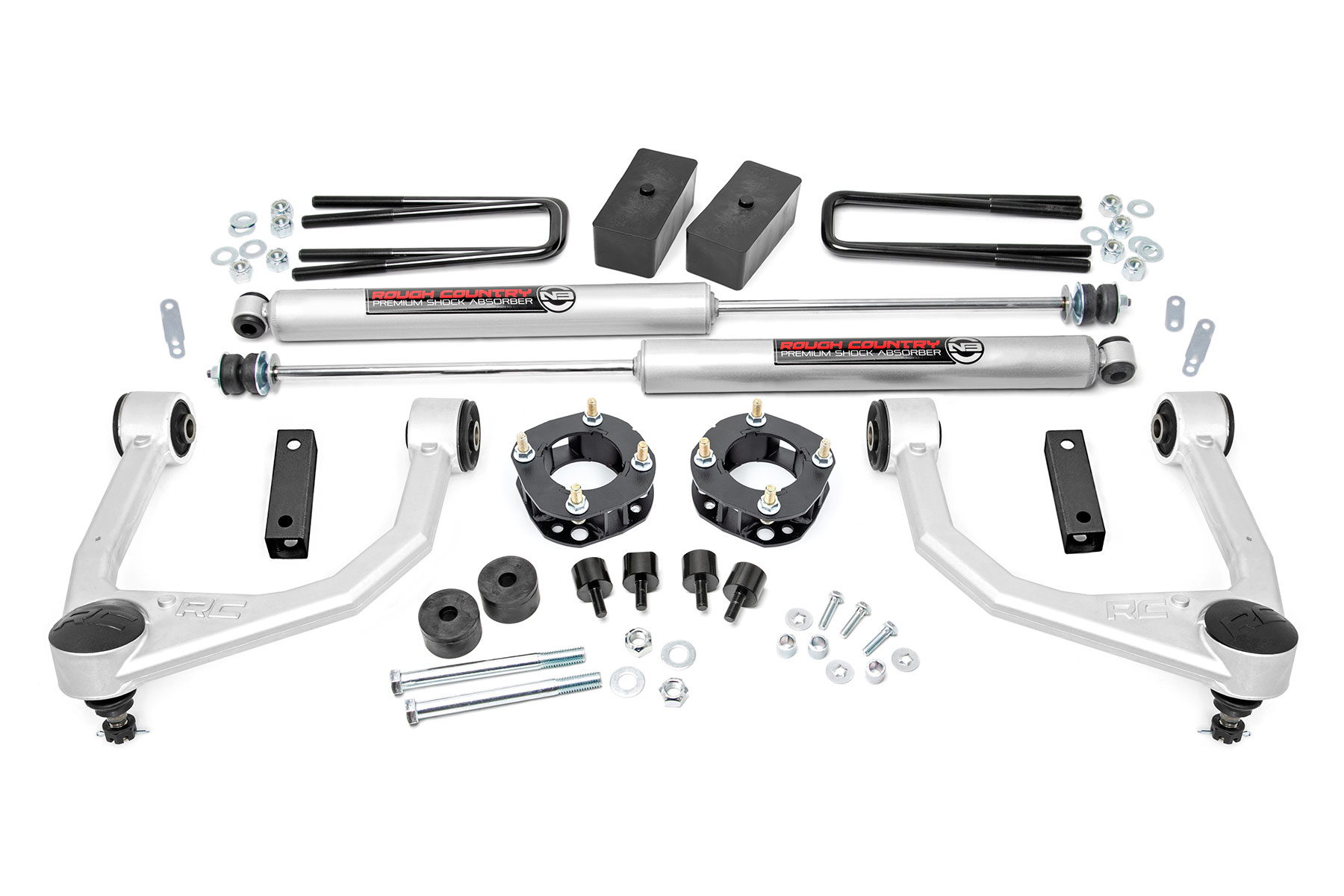 Rough Country 3.5-Inch Lift Kit for 2007–2021 Toyota Tundra 4WD/RWD