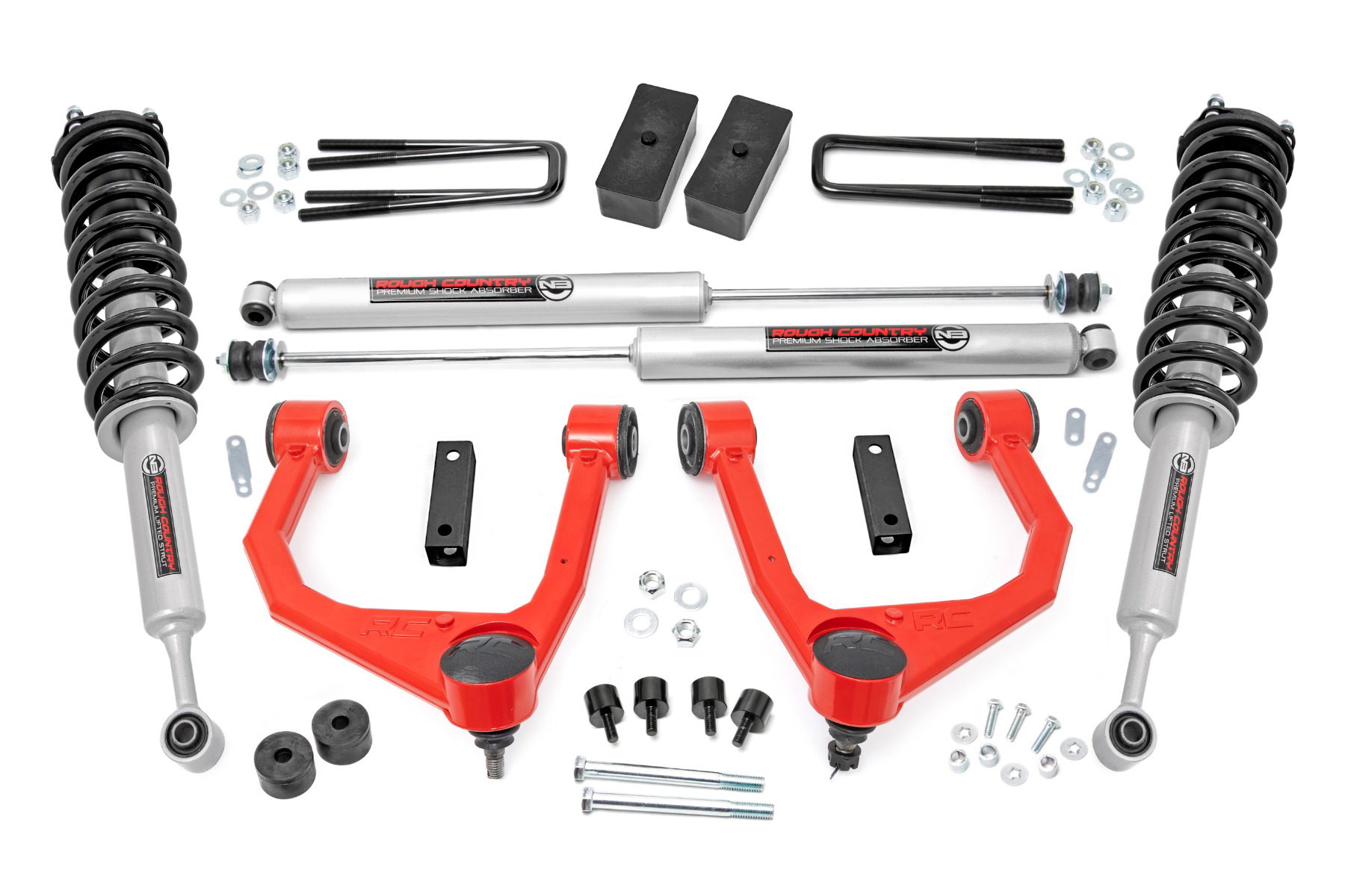 Rough Country lift kit for Toyota Tundra (2007–2021)