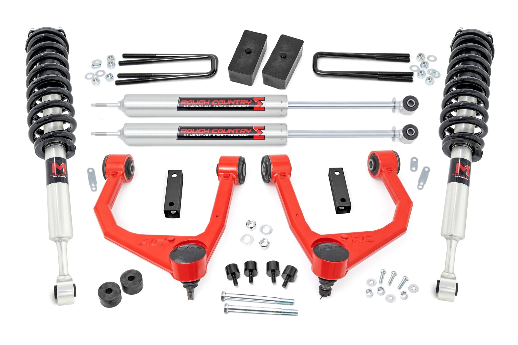 Rough Country 3.5-Inch Lift Kit with M1 Struts for 2007–2021 Toyota Tundra for the Toyota Tundra