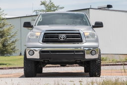3.5-Inch Lift Kit with Vertex Shocks for 2007–2021 Toyota Tundra 4WD — Red, view 6, Rough Country 76850RED