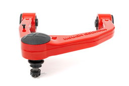 Red Powder-Coated Forged Upper Control Arms for Tundra, view 3, Rough Country 76901RED