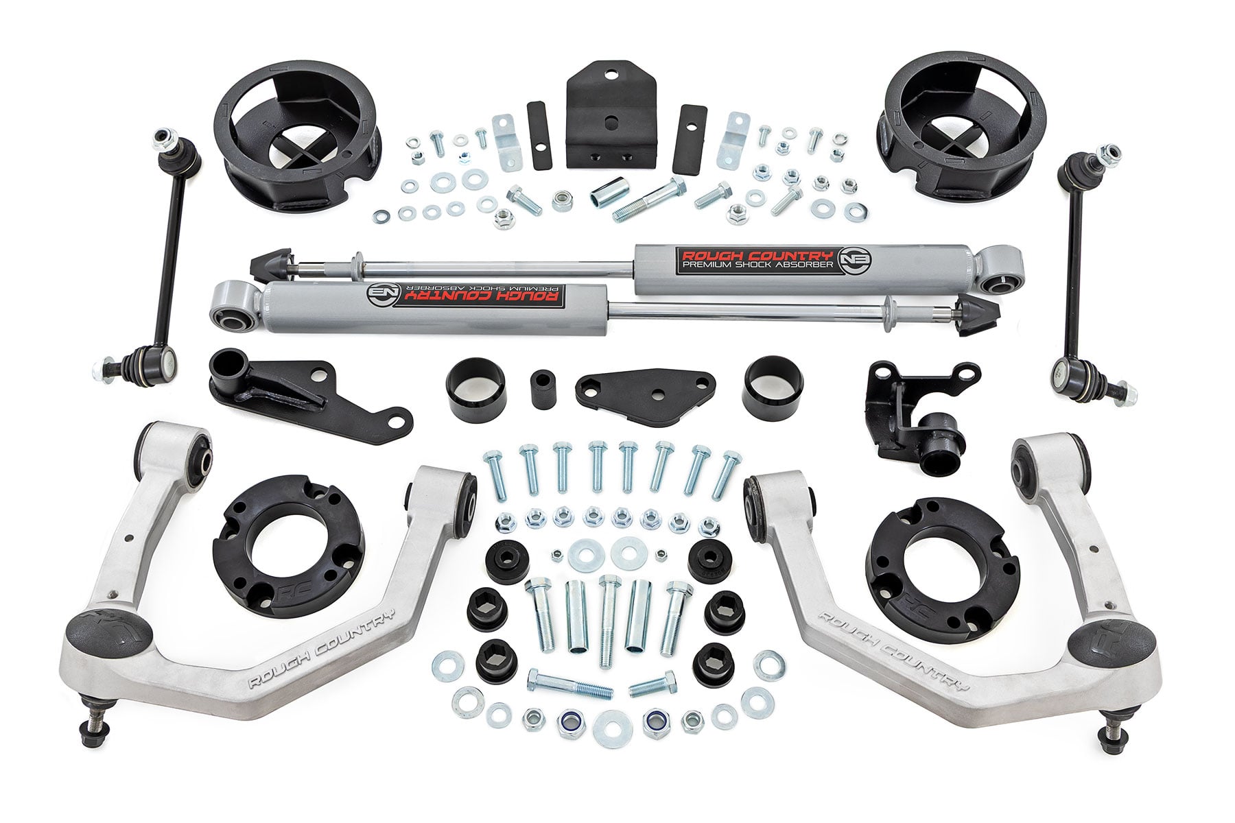 Rough Country 3.5-Inch Lift Kit for 2025 Toyota 4Runner 4WD