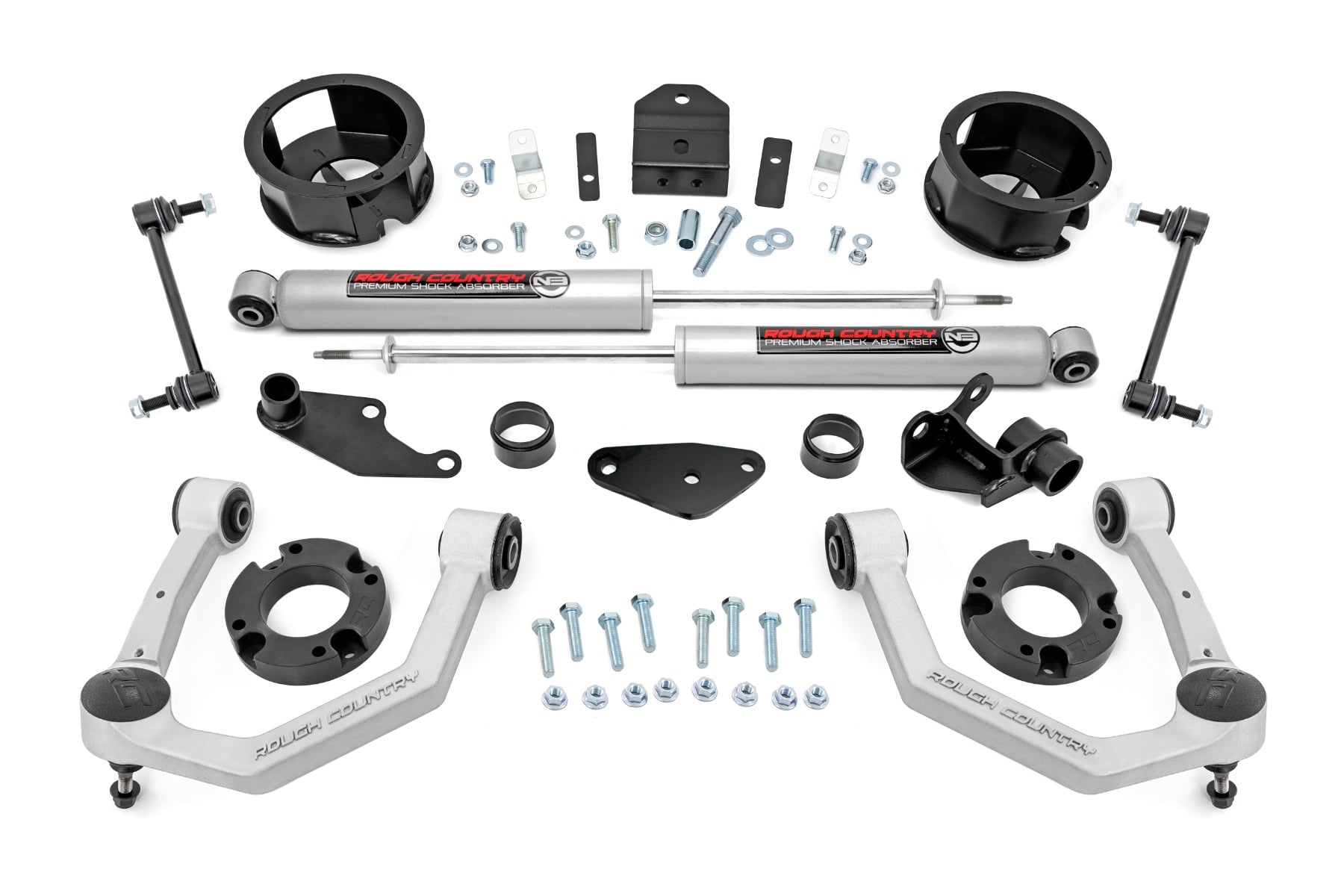 Rough Country 3.5-Inch Lift Kit for 2025 Toyota 4Runner 4WD