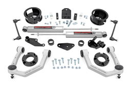 3.5-Inch Lift Kit for 2025 Toyota 4Runner 4WD dimension diagram, Rough Country 77030
