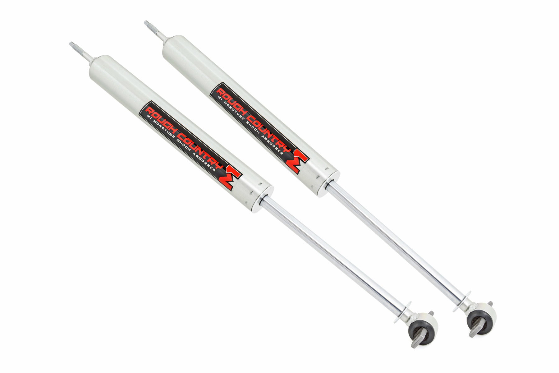 M1 Monotube Front Shocks for Jeep Cherokee and Wrangler — Rough Country 770742_E