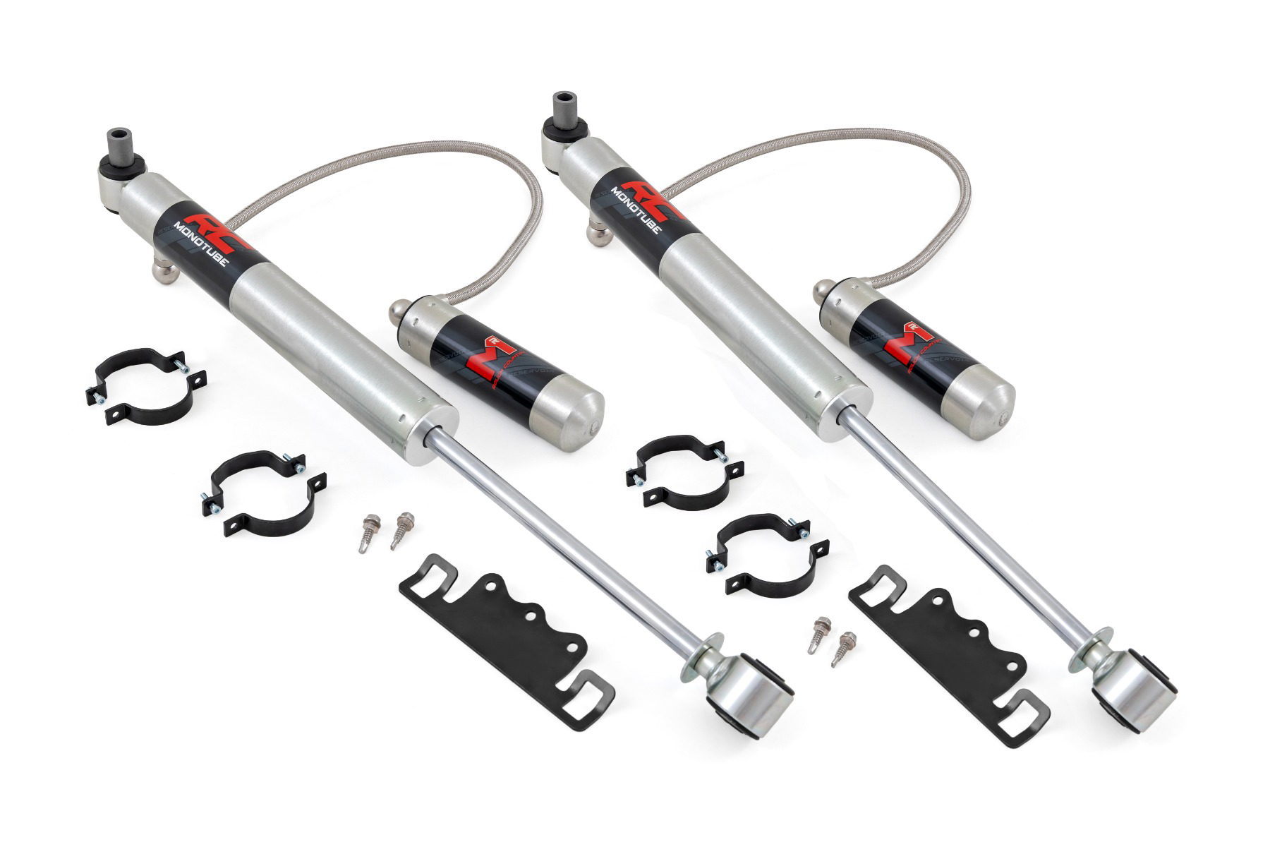 Rough Country M1R Monotube Front Shocks for 2019–2025 Jeep Wrangler 4WD