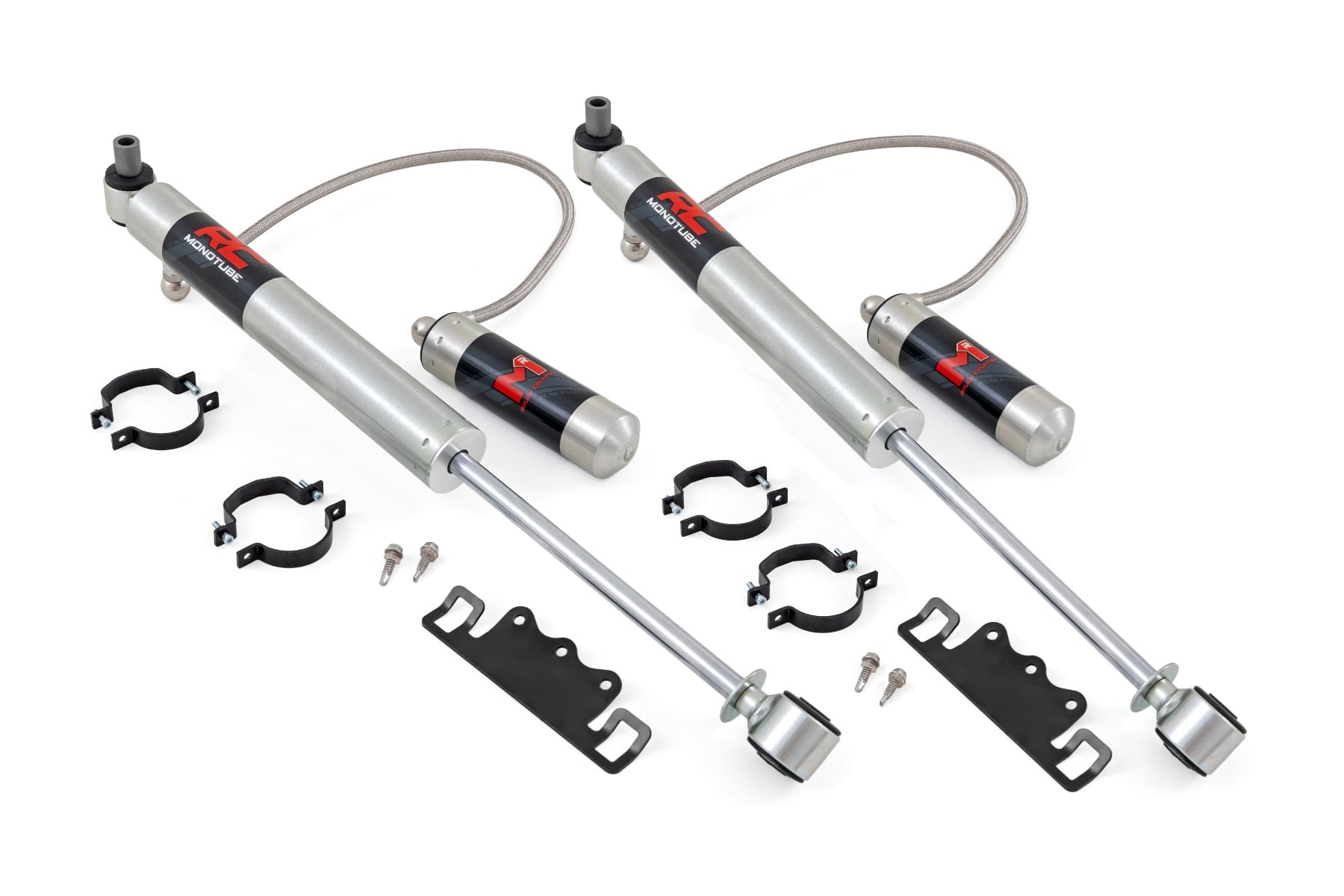 Rough Country M1R Monotube Front Shocks for 2019–2025 Jeep Wrangler 4WD