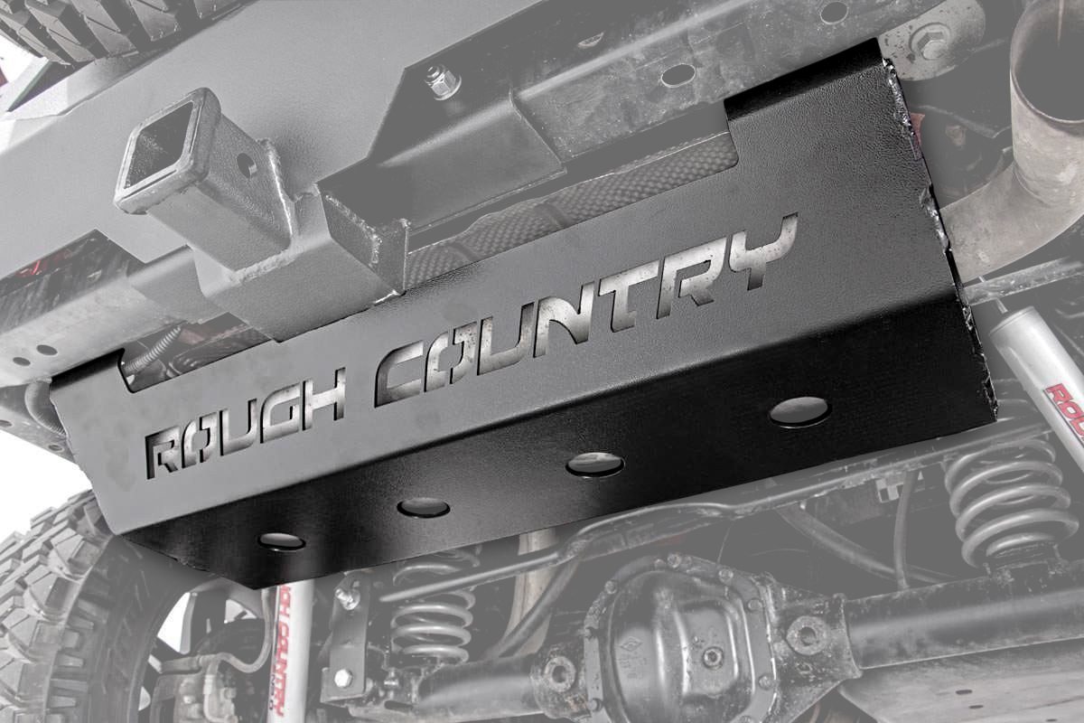 Rough Country Muffler Skid Plate for 2007-2017 Jeep Wrangler