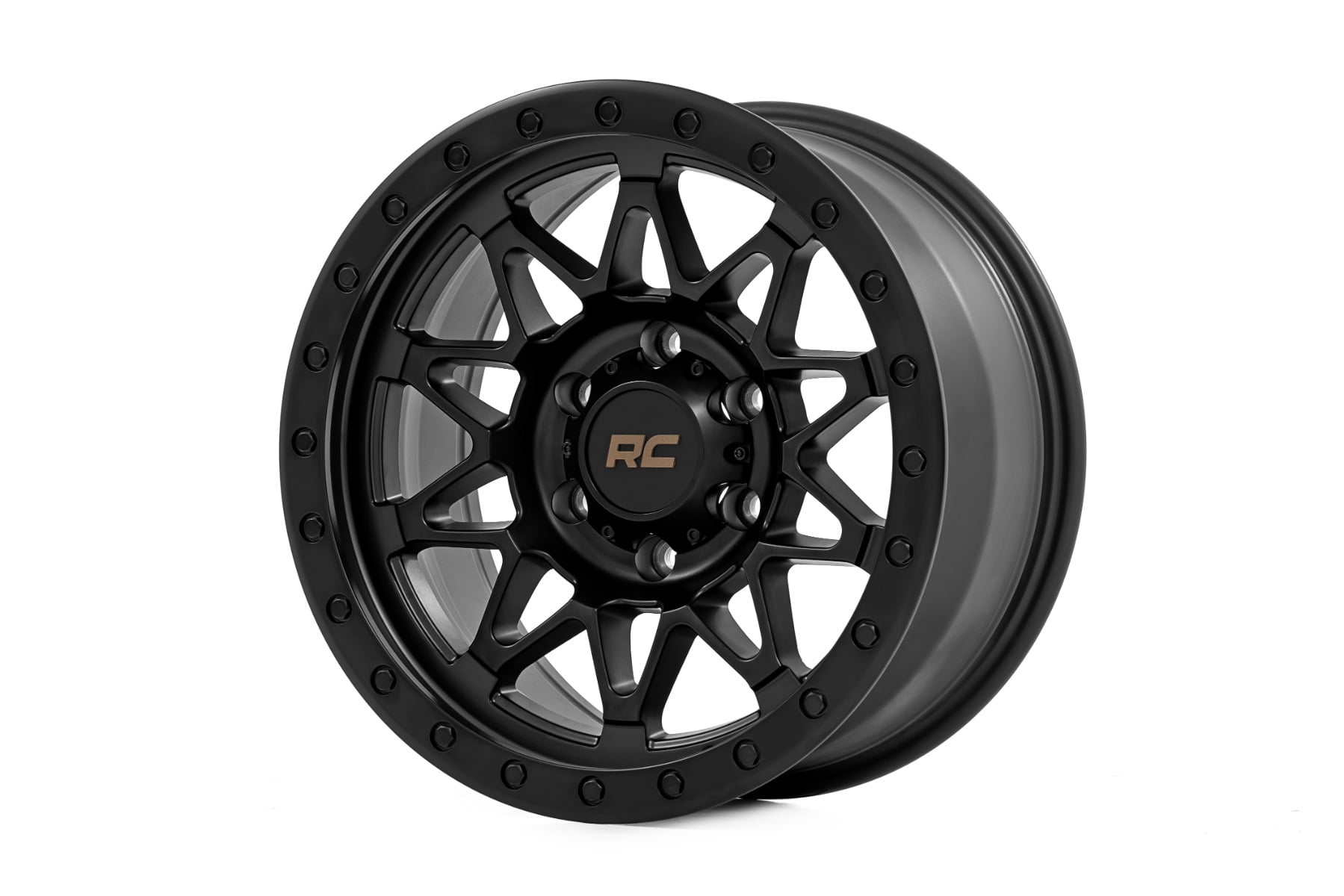 Rough Country 78 Series 10-Spoke Wheel in Semi-Gloss Black