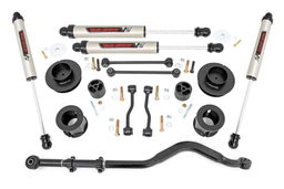 3.5-Inch Lift Kit with V2 Shocks for 2024–2025 Jeep Gladiator 4WD, Rough Country 78770
