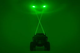 Laser Whip Light Kit — RGBW Whipless Pods, 2400 Lumens, view 2, Rough Country 78880