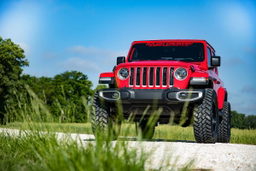 3.5-Inch Lift Kit with N3 Shocks for 2024-2025 Jeep Gladiator 4WD, view 6, Rough Country 78930