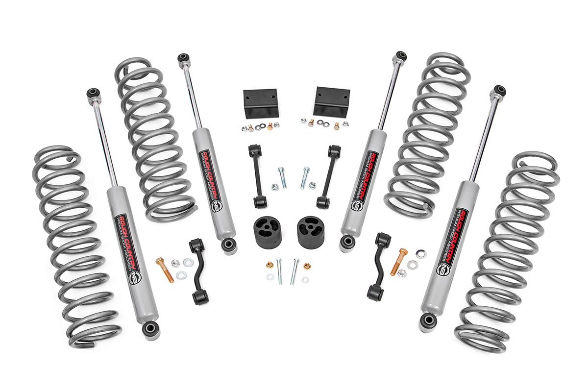 Rough Country 2.5-Inch Lift Kit for Jeep Wrangler 4WD