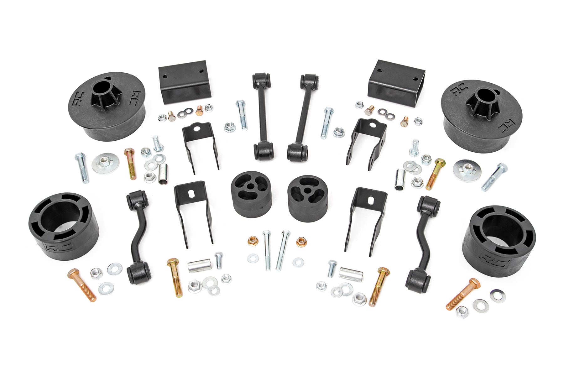 Rough Country 2.5 Inch Lift Kit for Jeep Wrangler 4WD