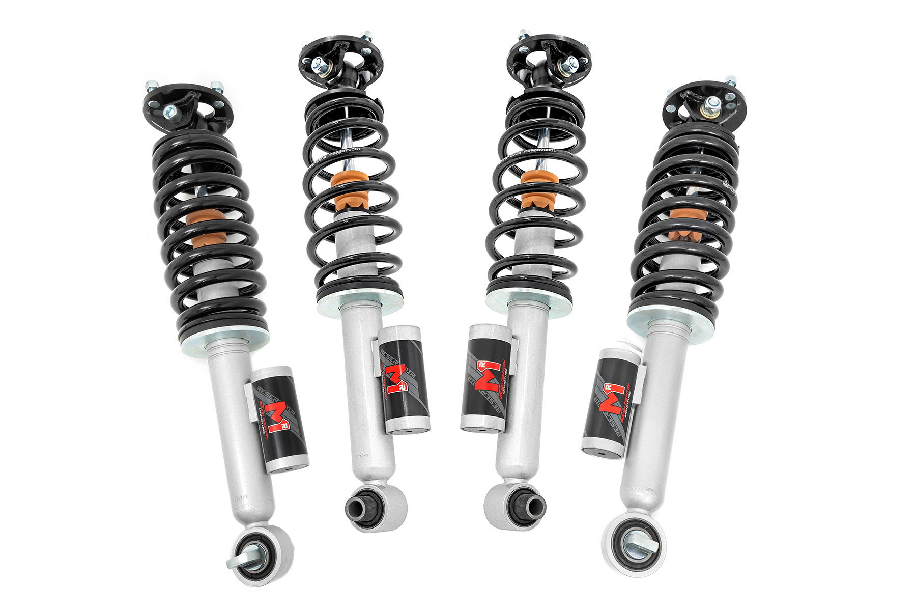 Rough Country 2-Inch Lift Kit with M1R Resi Struts for Ford Bronco 4WD