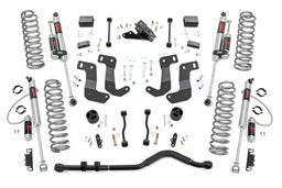 3.5-Inch Lift Kit with M1R Shocks for 2024-2025 Jeep Wrangler 4WD, Rough Country 79544