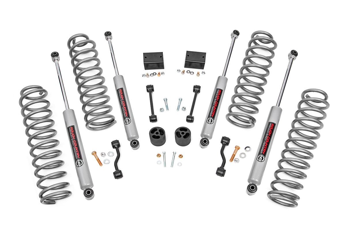 Rough Country 2.5-Inch Lift Kit for 2024-2025 Jeep Wrangler 2-Door 4WD