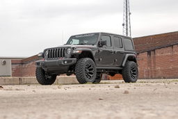 2.5-Inch Lift Kit for Jeep Wrangler Rubicon 4WD (2024-2025), view 5, Rough Country 79730