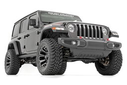 2.5-Inch Lift Kit with M1 Shocks for Jeep Wrangler 4WD (2024-2025), view 2, Rough Country 79740