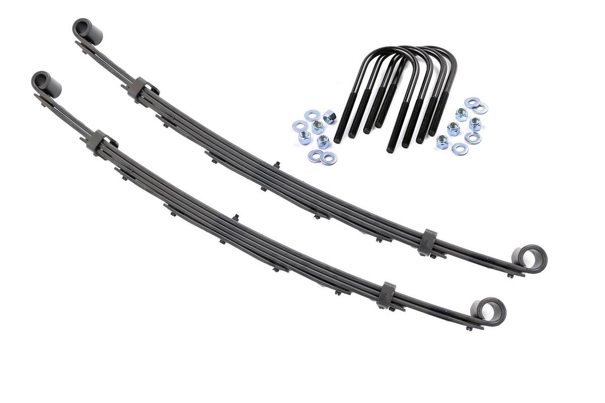 Rough Country 4-Inch Front Leaf Springs for Chevy/GMC 4WD Trucks