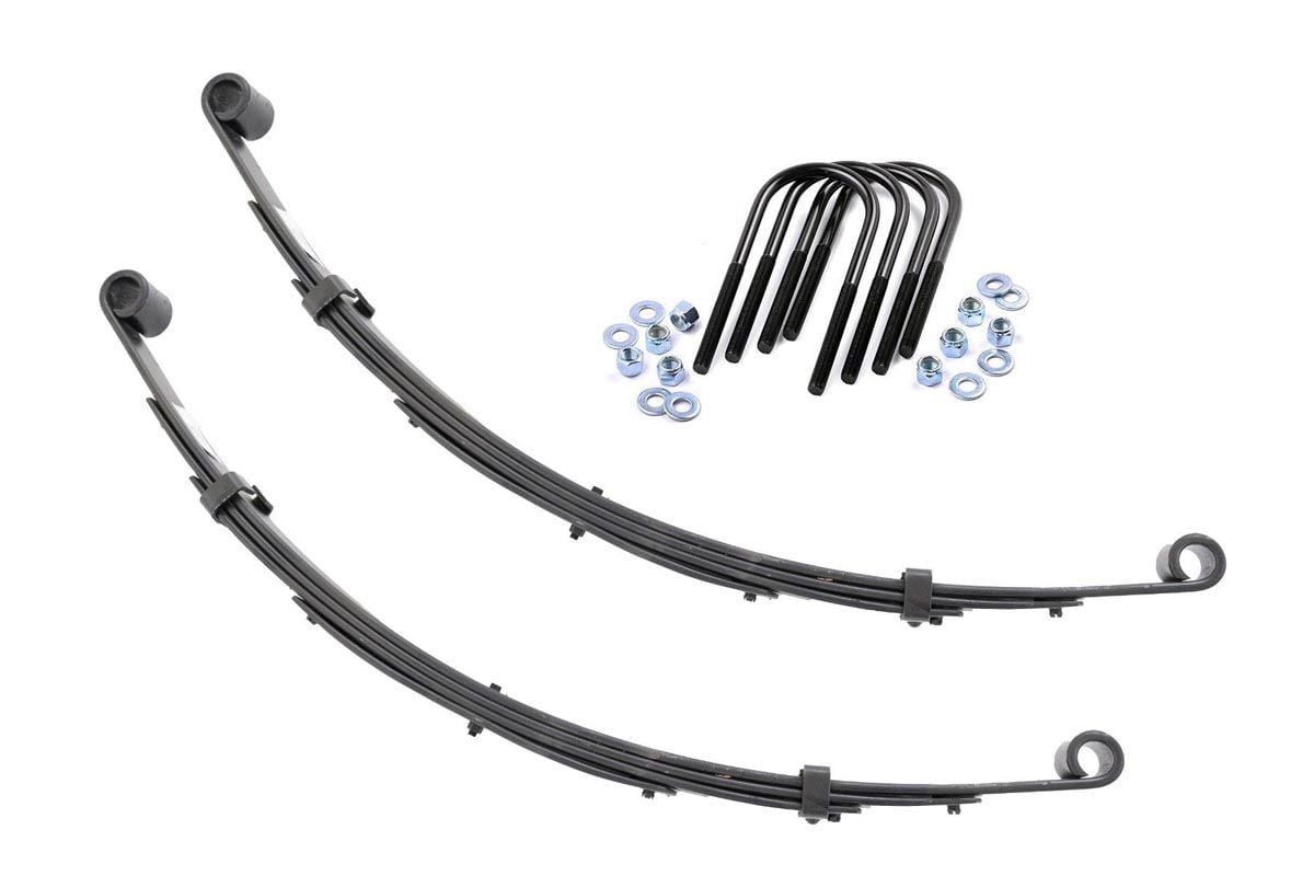 Rough Country 3-Inch Front Leaf Springs for Jeep Wagoneer & J-Series 4WD