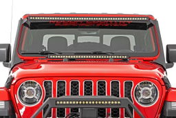 50 Inch Spectrum Single Row Bar Kit for Jeep Wrangler, view 6, Rough Country 80065
