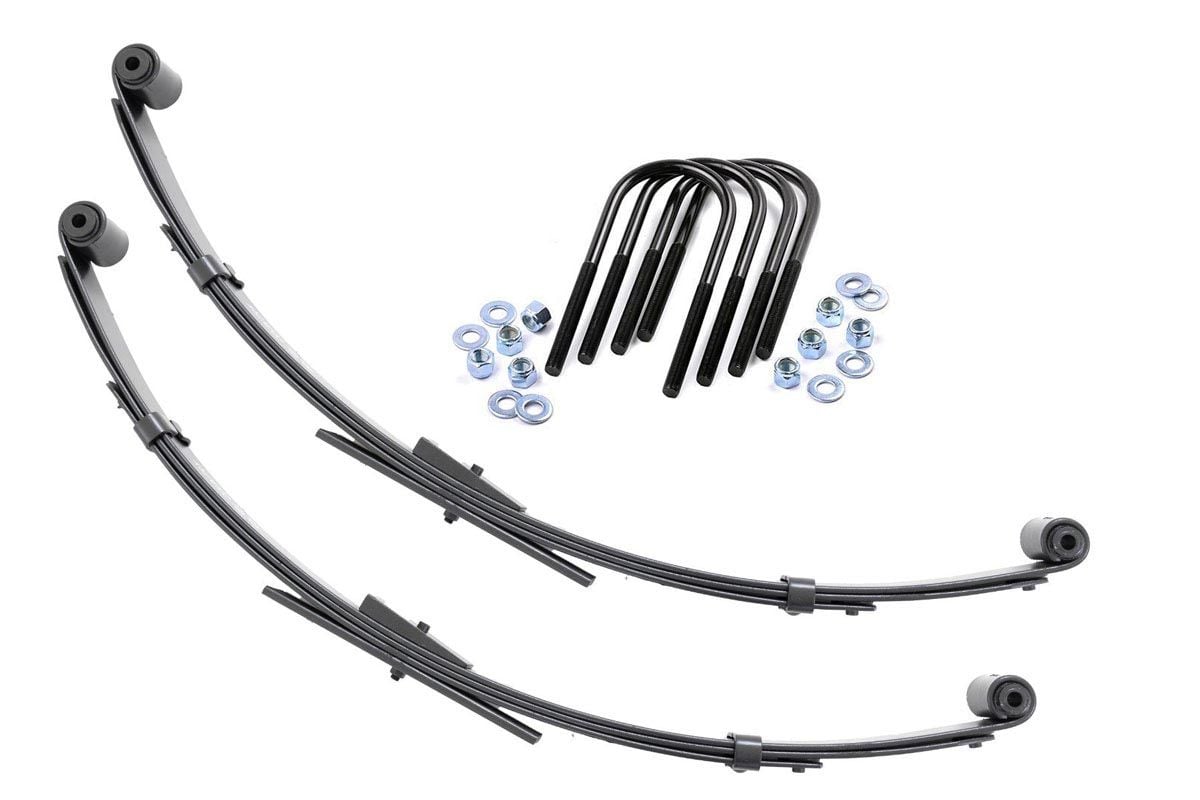 Rough Country Rear Leaf Springs for Jeep Wrangler YJ