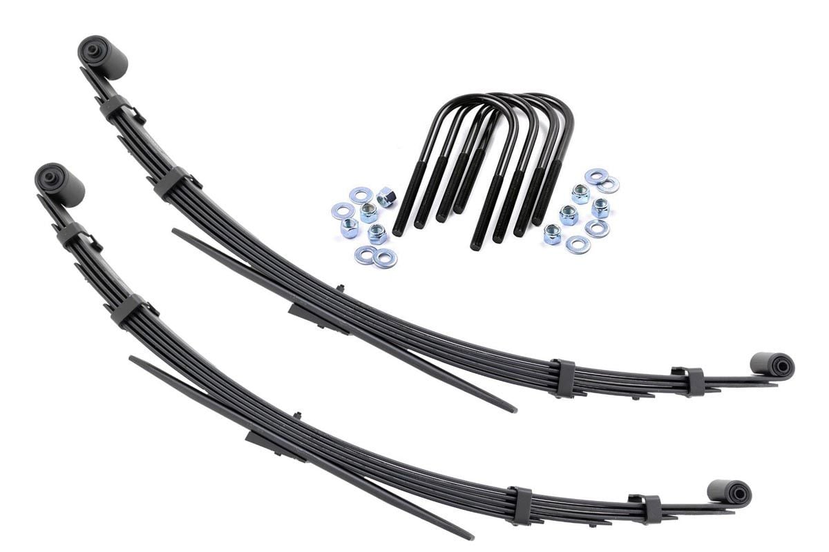 Rough Country 3-Inch Rear Leaf Springs for Jeep Wagoneer & J10/J20 4WD