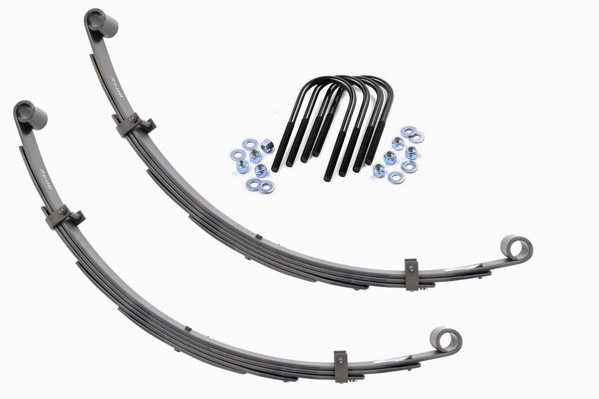 Rough Country 4-Inch Rear Leaf Springs for 1964–1980 Land Cruiser FJ40 4WD
