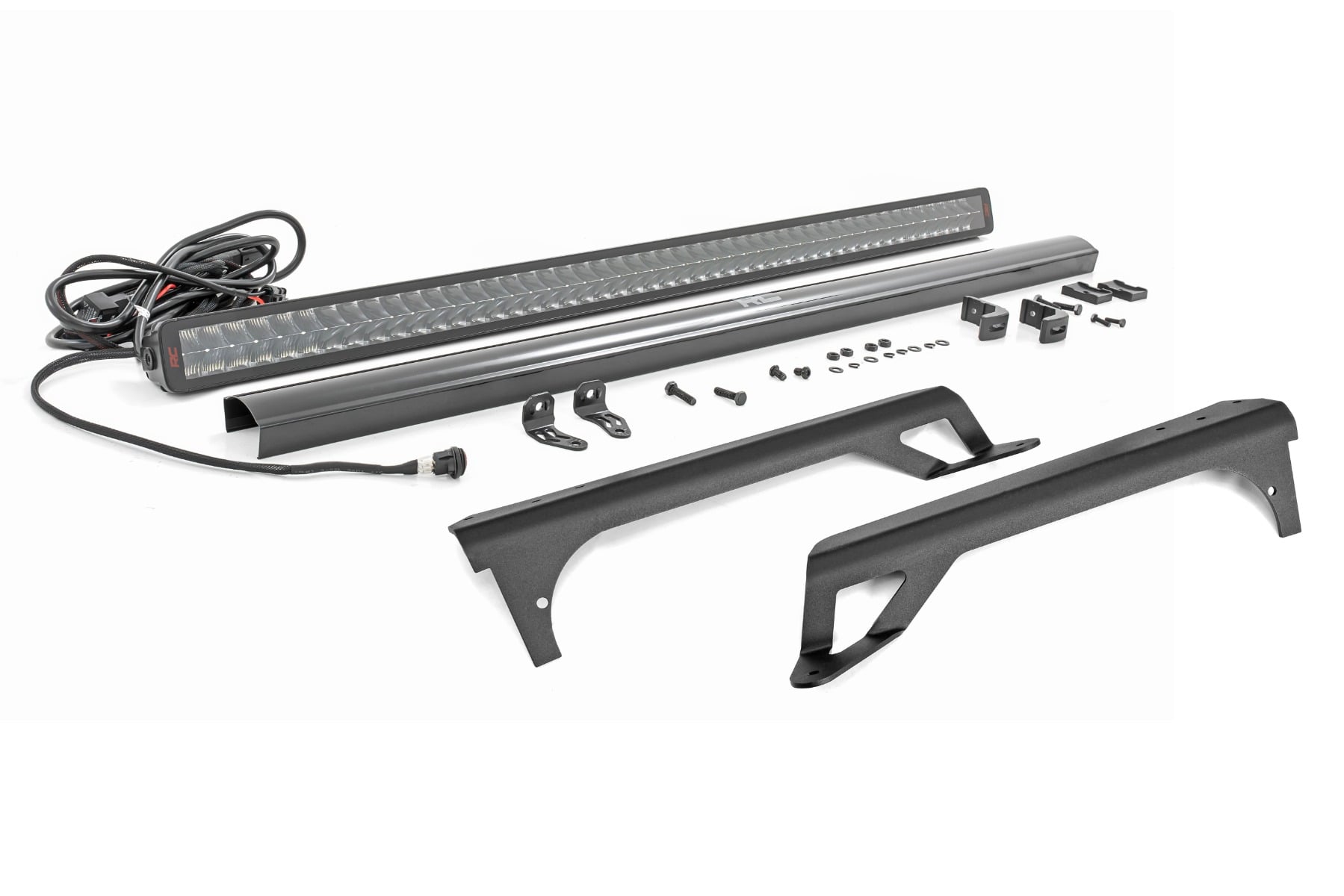 Rough Country 50-Inch Spectrum Series LED Light Bar Kit for Jeep Wrangler 4WD