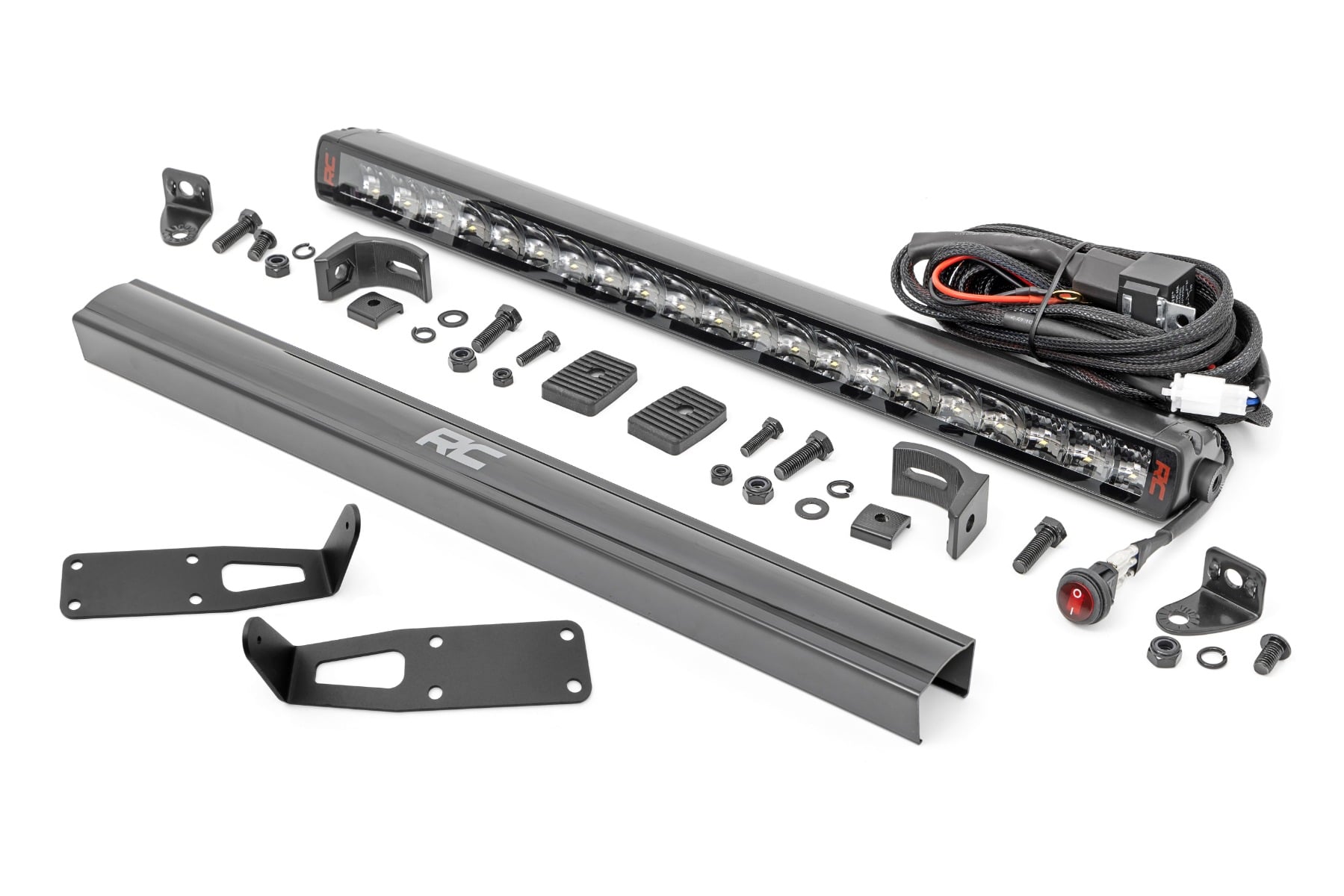 Rough Country 20-Inch Spectrum Series LED Light Bar Kit with Bumper Mounts