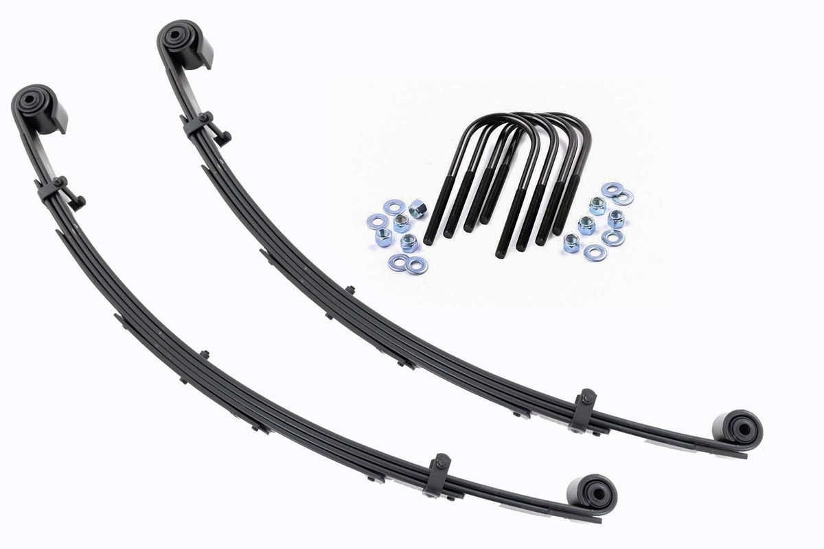 Rough Country 4-Inch Front Leaf Springs for Super Duty/Excursion 4WD