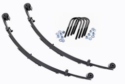 4-Inch Front Leaf Springs for Super Duty/Excursion 4WD (1999–2005), Rough Country 8057Kit