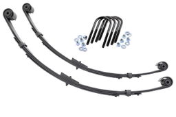 4-Inch Rear Leaf Springs for 1987-1995 Jeep Wrangler YJ 4WD, Rough Country 8064Kit