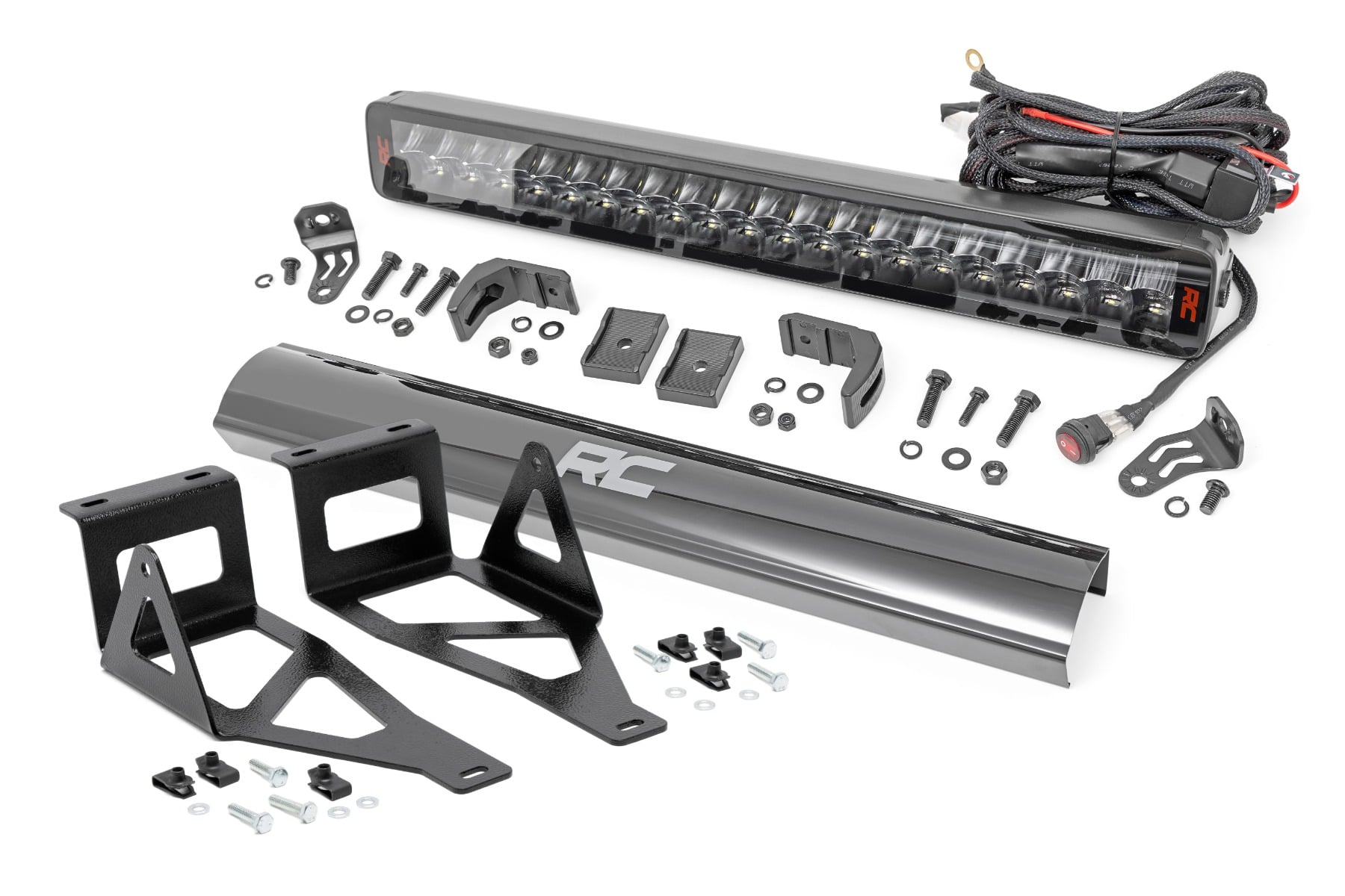Rough Country light bar for Ford F-250 Super Duty (2005–2007)