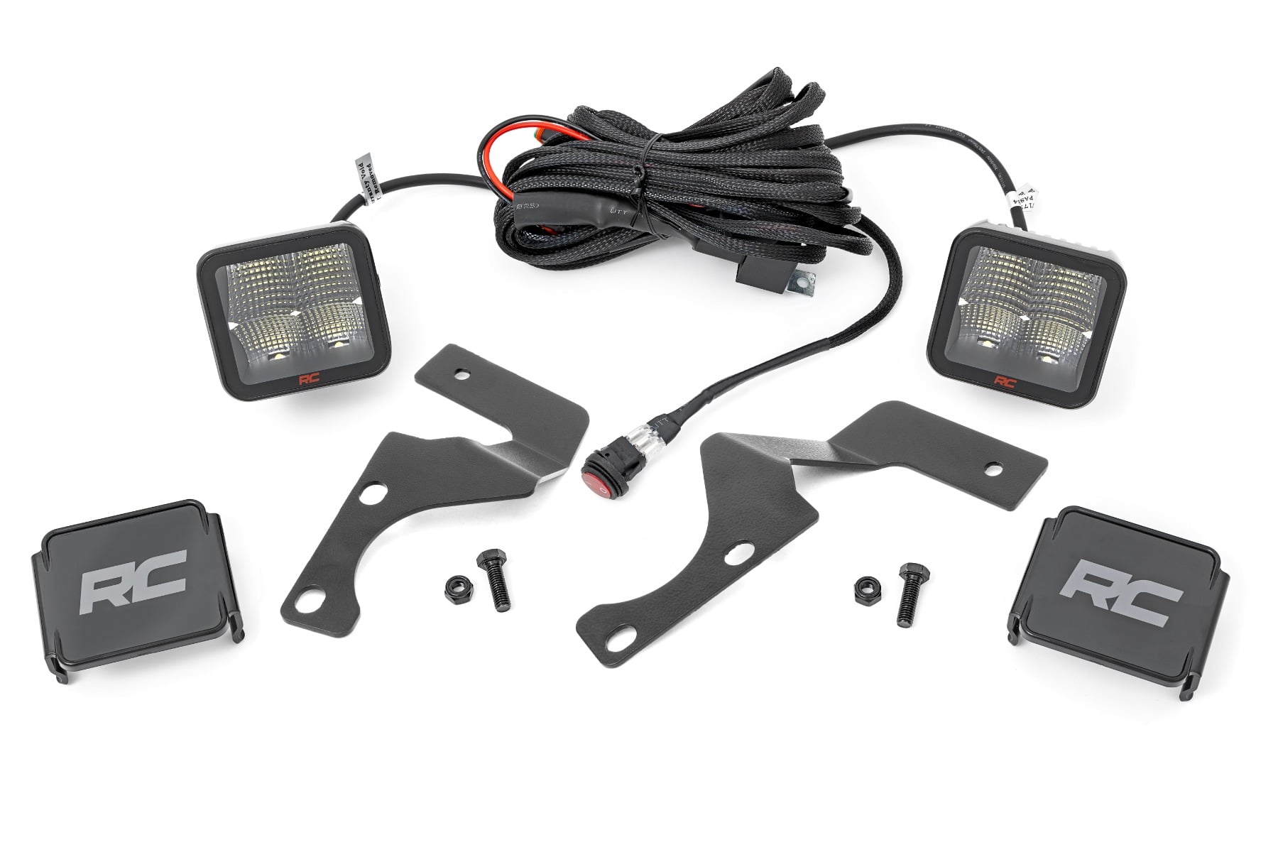 Rough Country Spectrum Series LED Ditch Light Kit for 2010-2024 Toyota 4Runner