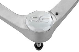 Polished Aluminum Ball Joint Caps for Control Arms, view 3, Rough Country 81178