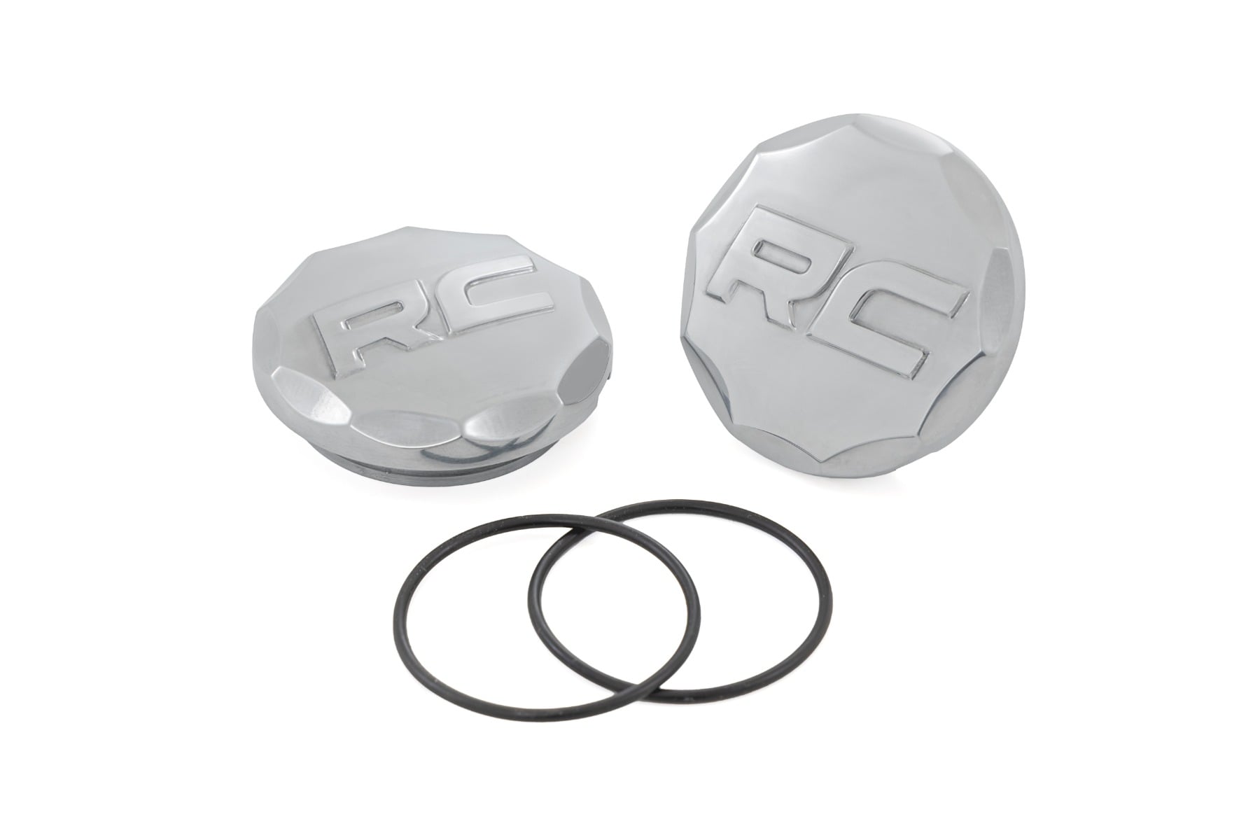 Rough Country Polished Aluminum Ball Joint Caps for Control Arms