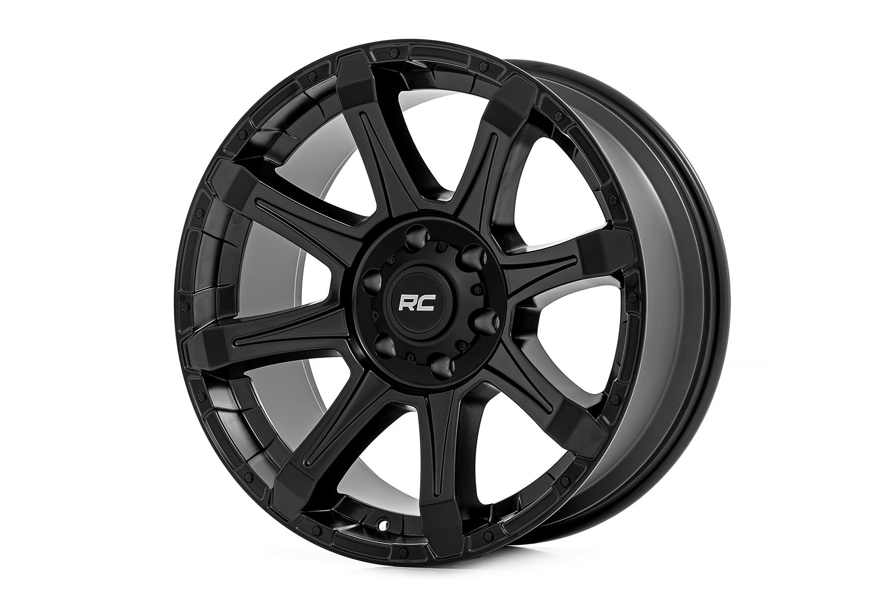 Rough Country 81 Series 8-Spoke Wheel in Gloss Black