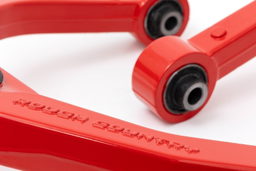 Red Forged Upper Control Arms for Nissan Titan & Titan XD, view 3, Rough Country 82008RED