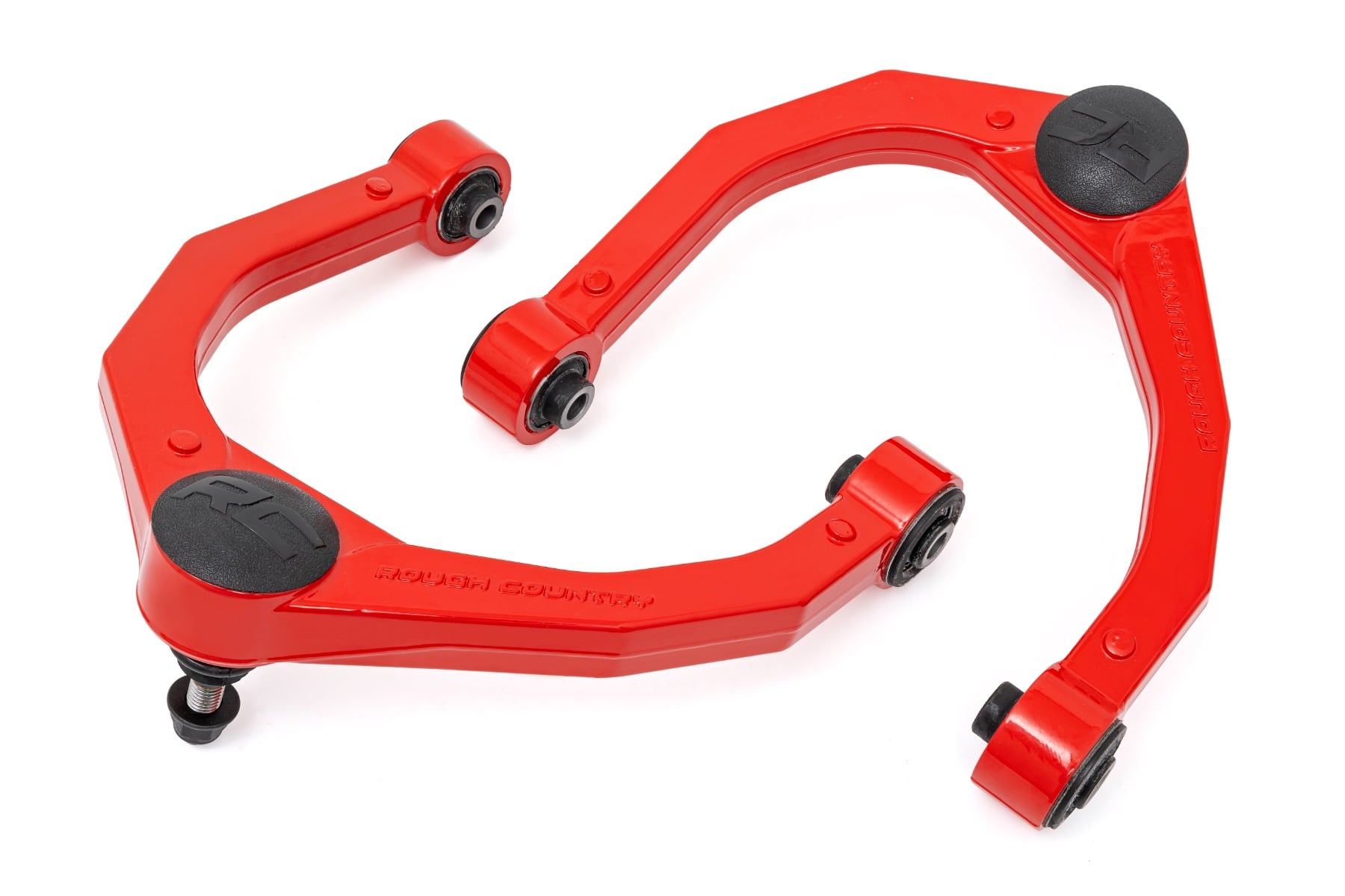 Rough Country Red Forged Upper Control Arms for Nissan Titan & Titan XD
