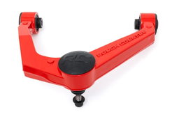 Red Forged Upper Control Arms for Nissan Frontier, view 2, Rough Country 82009RED