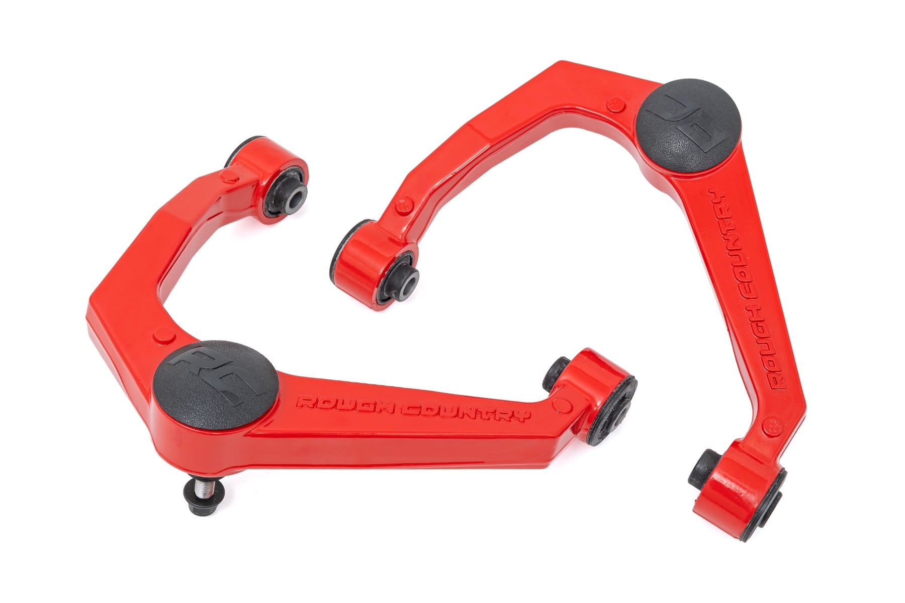 Rough Country Red Forged Upper Control Arms for Nissan Frontier