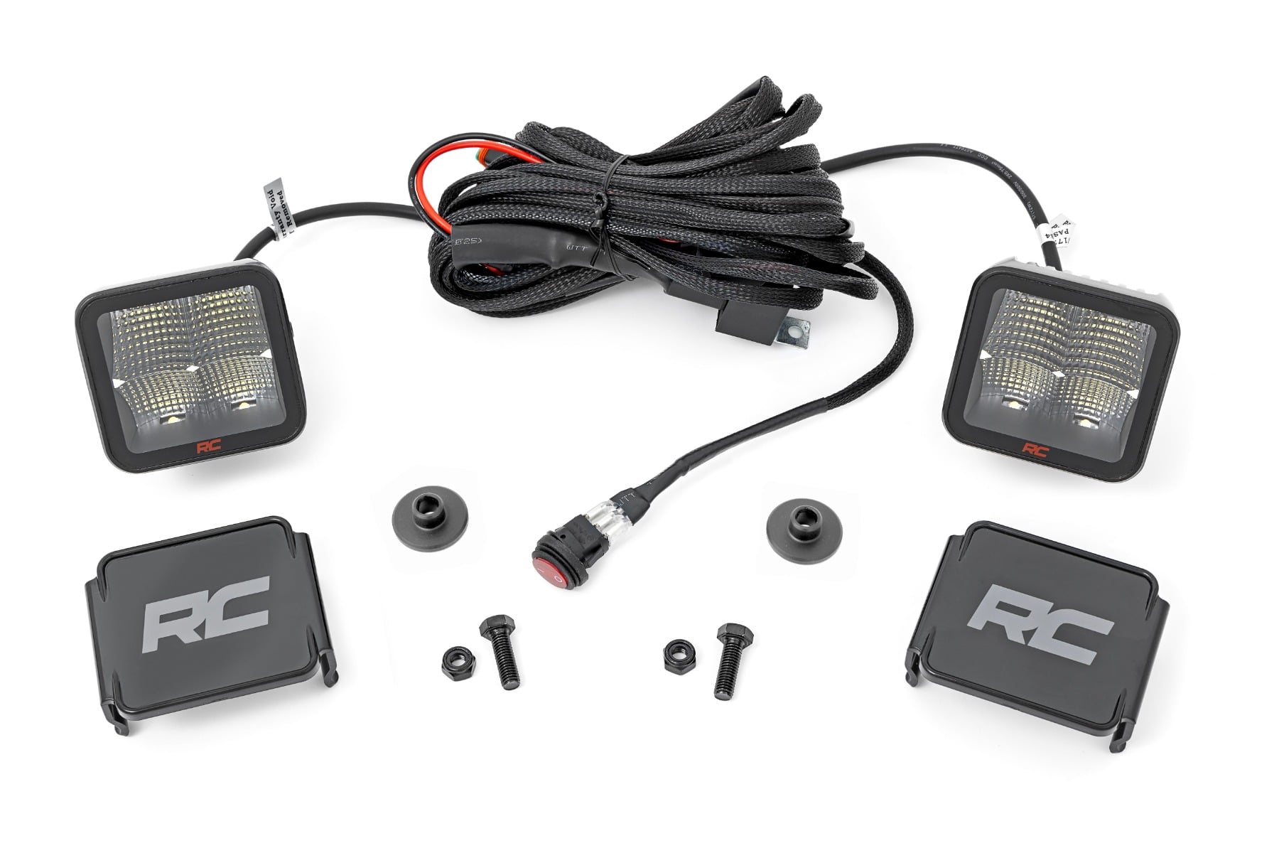Rough Country 2-Inch Spectrum Series Ditch Light Kit for Ford Bronco